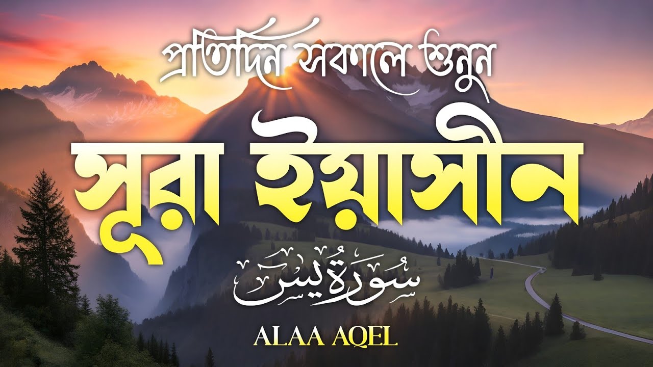 প্রতিদিন সকালে শুনুন – মন জুড়ানো কণ্ঠে সূরা ইয়াসিন | (سورة يس) Surah Yasin | Morning Tilawat