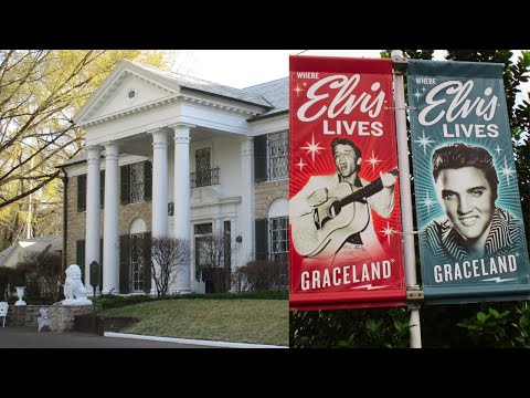 Video: Graceland Mansion: Elvis Presley Lub Tsev
