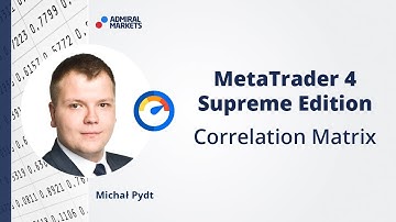 MetaTrader 4 Supreme Edition - Correlation Matrix