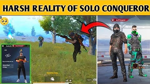 HARSH REALITY OF SOLO CONQUEROR LOBBY 🥺 SAMSUNG A3,A5,A6,A7,J2,J5,J7,S5,S6,S7,59,A10,A20,A30,A50,A70