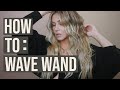 5 Min Super Easy Wave Wand Hairstyle | tutorial