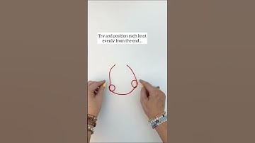 Adjustable red string bracelet - double slider #shorts