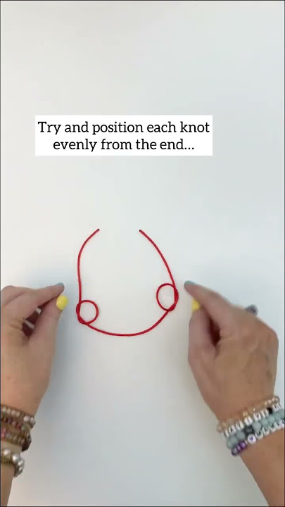 Stretch Magic Updated Knot tying video 