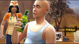 Can Trash bag Dad turn his life around after losing his wife? //Sims 4 Trash bag Dad