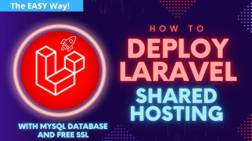 Deploy Laravel to Shared Hosting With Mysql And FREE SSL - The EASY Way! | Laravel 9 Tutorial