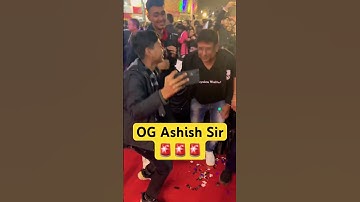 OG Ashish Sir💀🔥 #jeewallah #shorts #pw #physicswallah