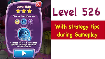 Inside Out Thought Bubbles Level 526 Tips and Strategy Gameplay Walkthrough No Boosters