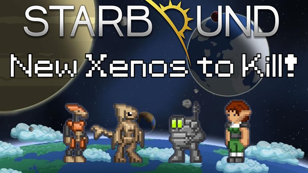 Being Xenophobic to the Elithian's | Starbound Frackin Universe Let's Play