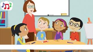 WHAT DO YOU HAVE? I have a crayon - Everybody up Starter song