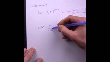 Applied Linear Algebra, Lesson 16, Video 14: Permutation Definition of Determinant