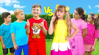 Girls vs Boys Challenge with Diana and Roma by Diana and Roma EN Collection 83,270 views 2 months ago 32 minutes