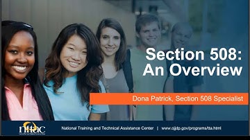 Section 508: An Overview