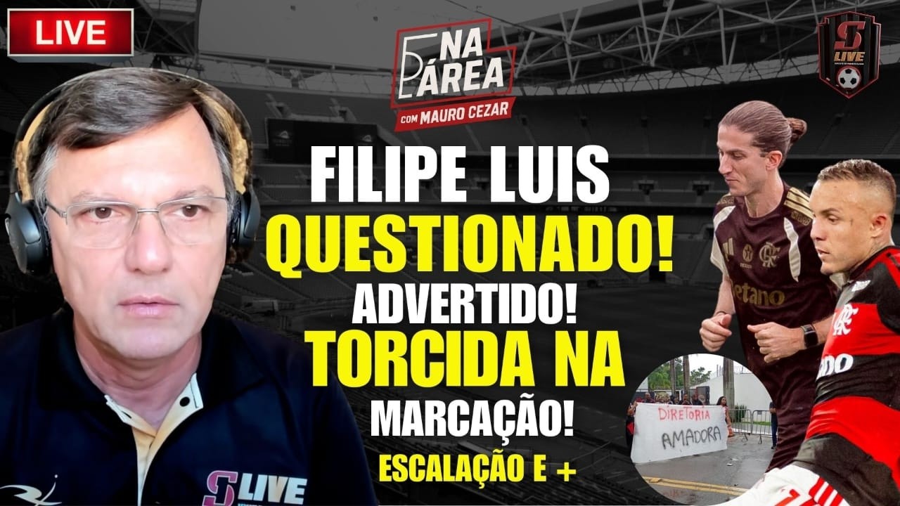 CHAMADA EM FILIPE E CEBOLINHA! TORCIDA NO PÉ! ESCALAÇÃO E + | DEBATE COM MAURO CEZAR #262