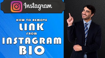 How to remove link from Instagram bio (2025)