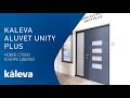Входные двери в коттедж Kaleva Unity Plus