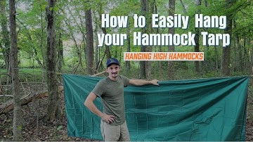 How to hang your Continuous Tarp Ridgeline