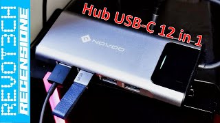 Novoo Hub USB-C 12 in 1 Review