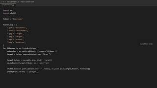 Full अपने पूरे Downloads Folder को Python से Auto-Sort करवाएँ News