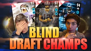 MY BEST DRAFT! BLIND DRAFT & PLAY! MADDEN 16 DRAFT CHAMPIONS vs LOSTNUNBOUND