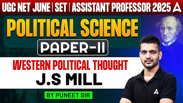 UGC NET June 2025 | Political Science Paper 2 Western Political Thought | By Puneet Sir