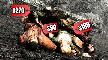 Skyrim with ONLY Inheritance money (Day 2)