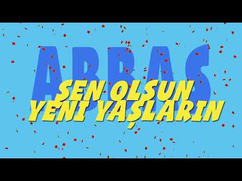 İyi ki doğdun ABBAS - İsme Özel Ankara Havası Doğum Günü Şarkısı (FULL VERSİYON) (REKLAMSIZ)