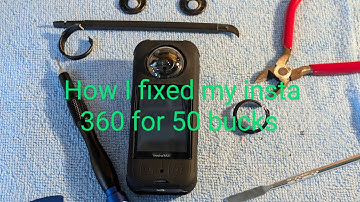 Fixing my Broken insta360 x3