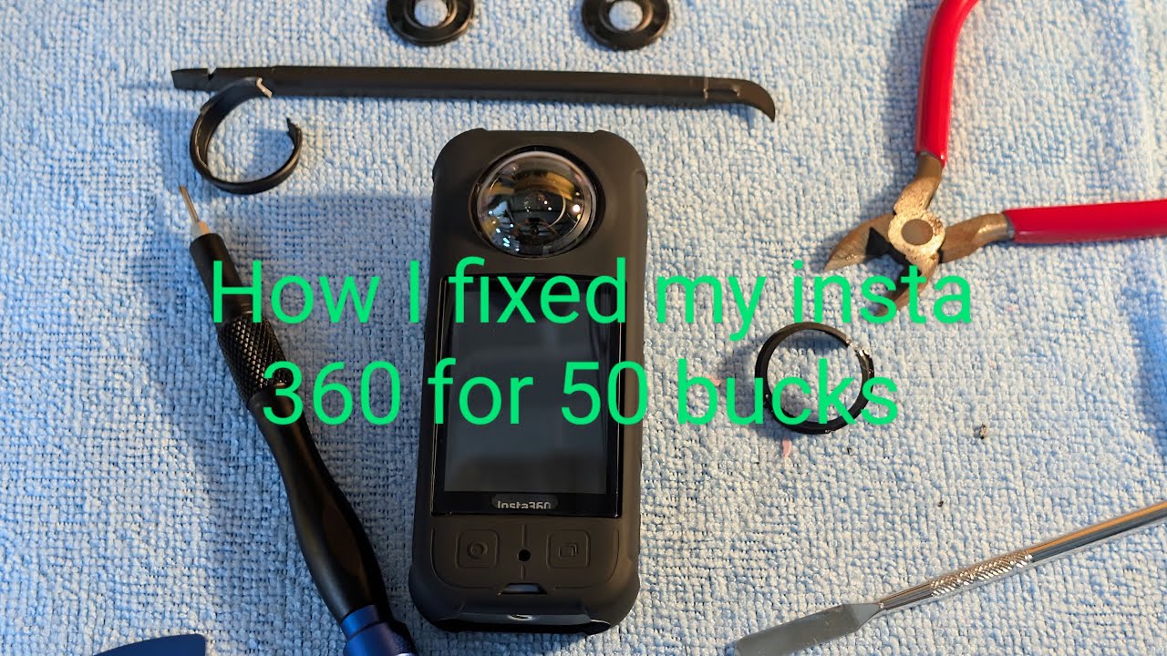 Fixing my Broken insta360 x3