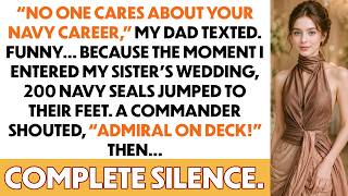 Information My Dad Mocked Me At My Sister’s Wedding — Until 200 SEALs Honored Me At The Wedding... Update