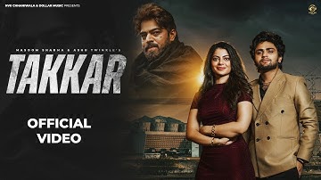Takkar (Official Video) Masoom Sharma | Manish Gurjar, Fiza Choudhary | New Haryanvi Song 2025