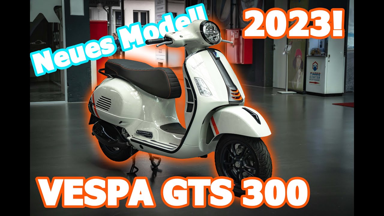VESPA GTS 300 RST SUPERSPORT 2023 Übersicht Piaggio Center Köln