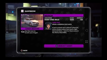 Saints Row the Third: Vehicle Theft- Neuron