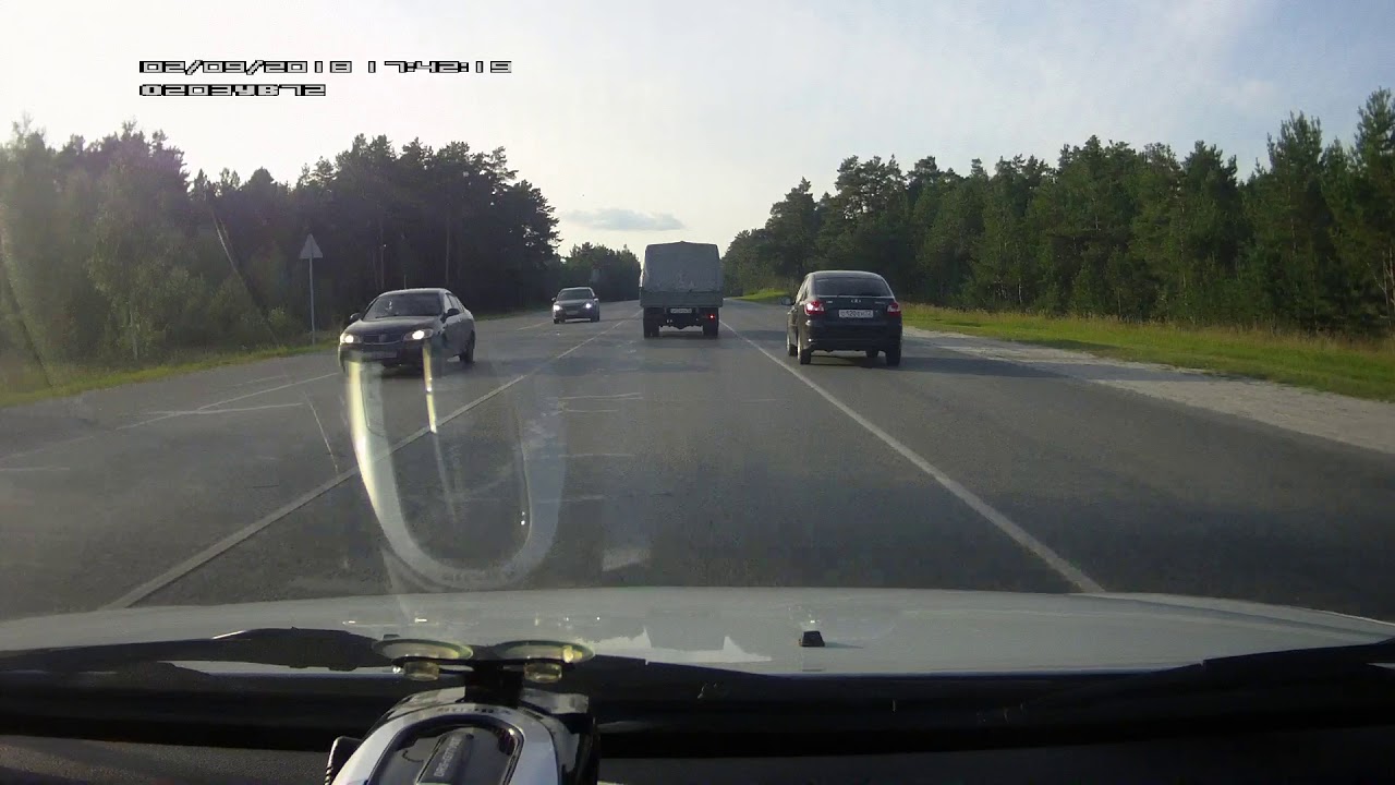 Обгон по обочине - YouTube