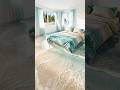 Amazing Ocean Epoxy Flooring 🌊✨😍 || California Best Home Renovation || #epoxyfloor #usa #shorts