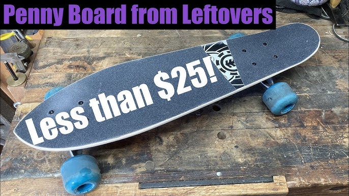 Metal linje Bevidst ært DIY Electric Skateboard Build - Electric Penny Board Edition - Budget  Electric Skateboard - YouTube