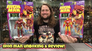 Iron Man Model 9 & Model 20 Marvel Legends Unboxing & Review!