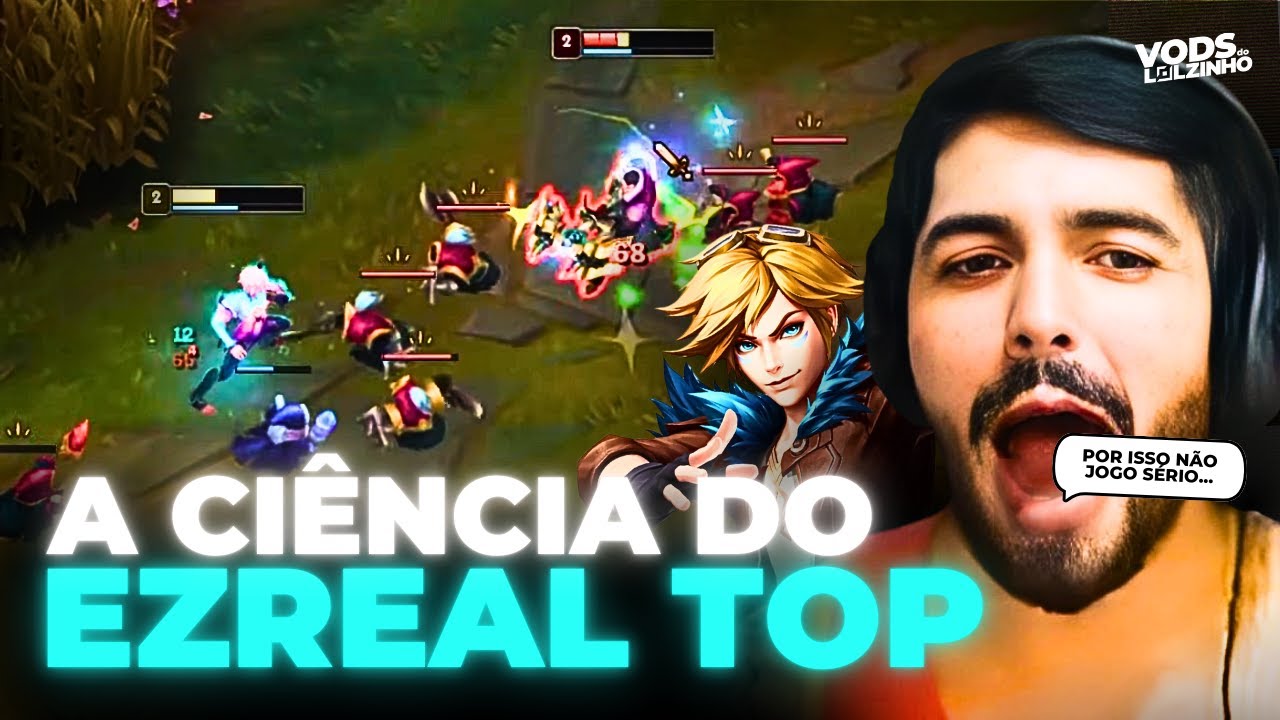 JUKES testou a CIÊNCIA do EZREAL TOP e deu AULA na LANE!