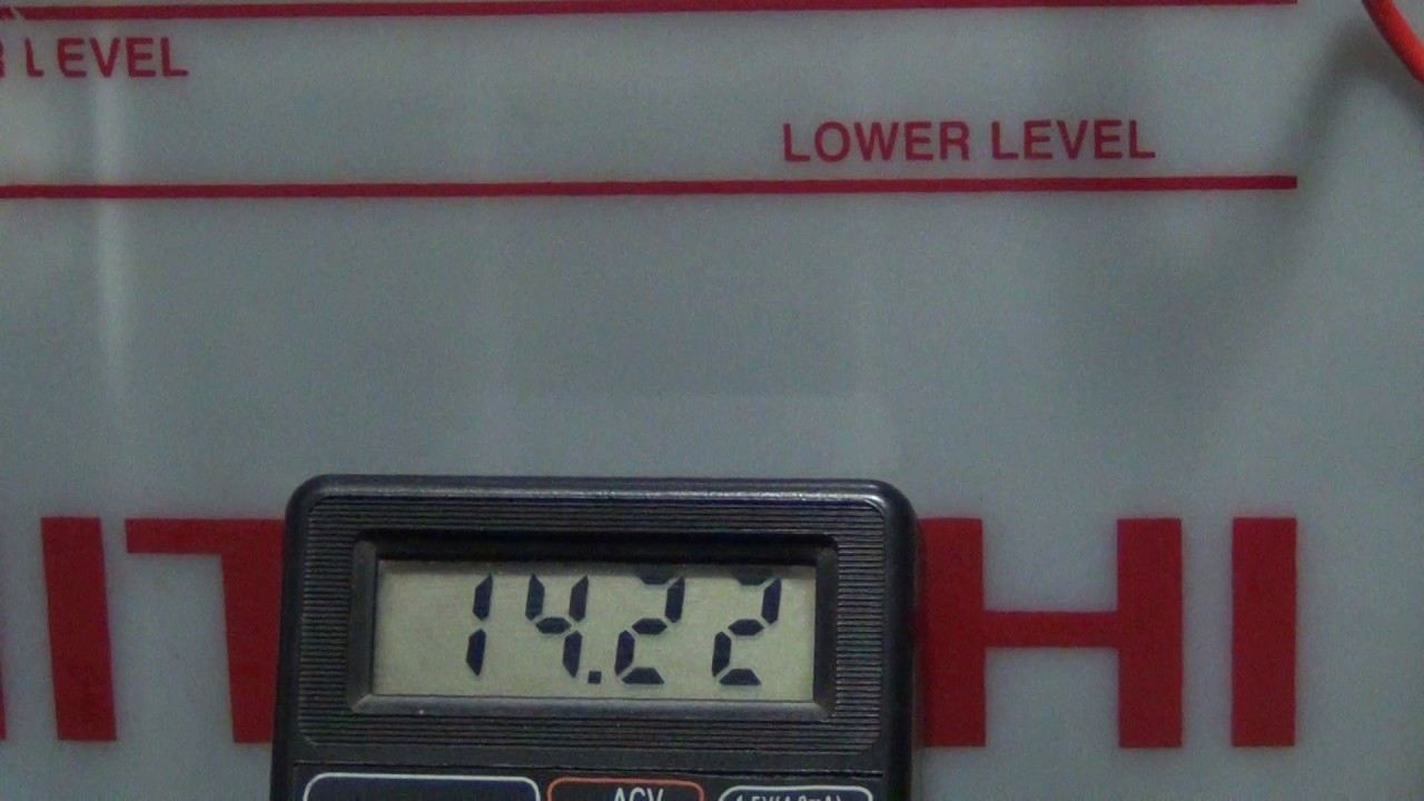 Т-1001А заряжаем аккумулятор. Окончание заряда 2 - YouTube