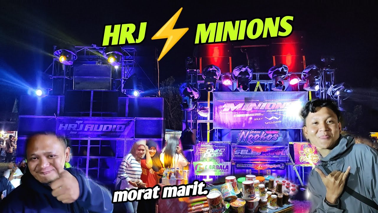 disambut Riswanda,Minions Masuk arena battle langsung obrak abrik dagangan,,dipepetkan ke HRJ 🤜🤛