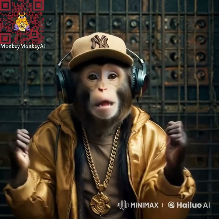 Rapper Monkey4 #monkey #funnyanimals #monyet #ai #cuteanimals #viralvideo #fyp #rapper #music #reels