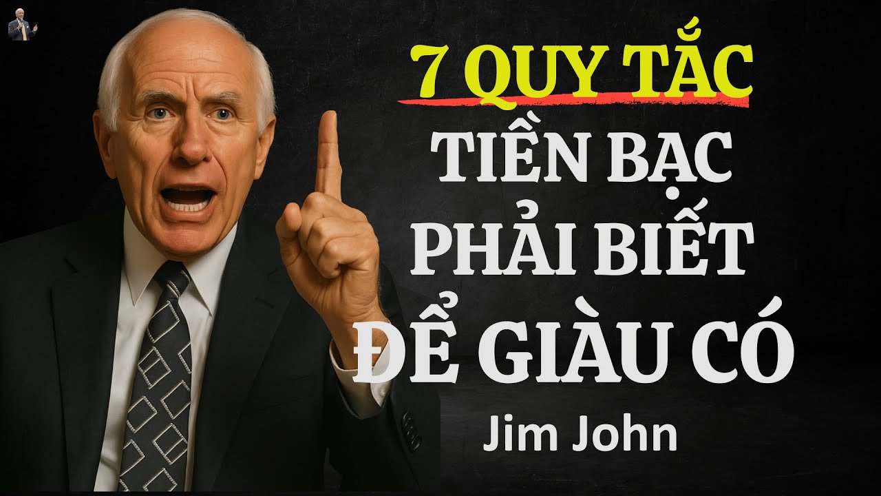 7 QUY TẮC TIỀN BẠC BUỘC BẠN PHẢI BIẾT ĐỂ GIÀU CÓ | ĐỘNG LỰC TỪ JIM ROHN