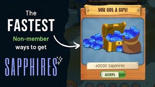 AJPW How to get sapphires 2020 || Animal Jam play wild sapphire not twelve
