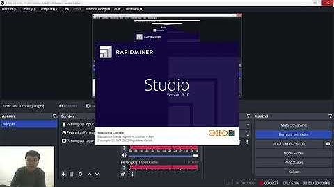 tutorial metode asosiasi dengan algoritma FP GROWTH menggunakan excel dan rapid miner