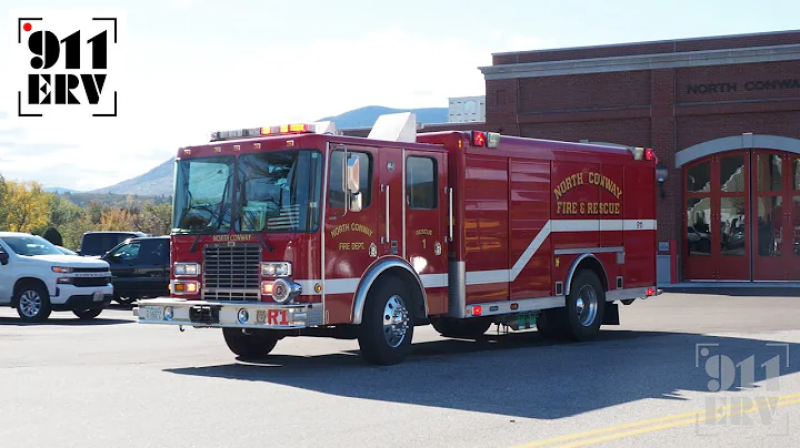 North Conway Fire Truck Responding | Rescue 1