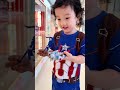 Kekke: Dad, I just want to take a look, I won't buy it. #Children's animation