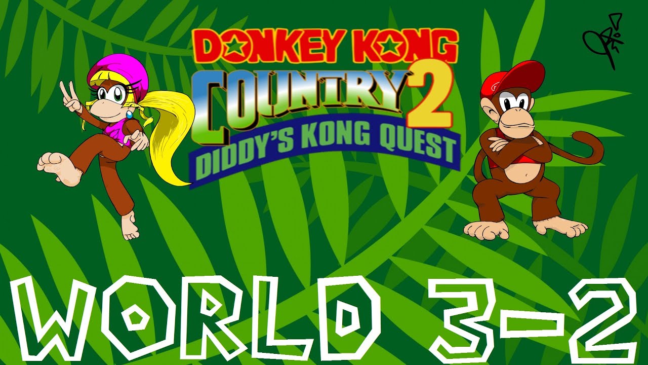Donkey Kong Country 2 World 32 Glimmer's Galleon YouTube