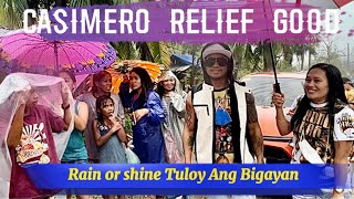 Casimero/ sumugod na! Rain Or Shine ang Pamimigay ng Tulong sa mga Kababayan Sa Leyte ￼