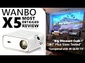 Wanbo x5 most detailed review in the world 