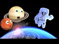 Galactic Wonders: Size and Color in Our Solar System