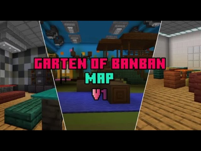 Garten of Banban Chapters 3 Addon (1.20, 1.19) - Full Map for MCPE